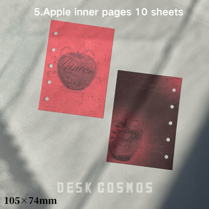 Blood moon Gothic PVC notebook with flexible pages for easy use and customization