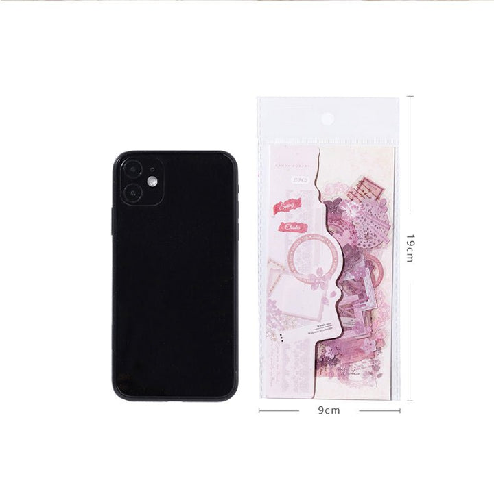 Love Mixedseries Hand Account PET Sticker Set