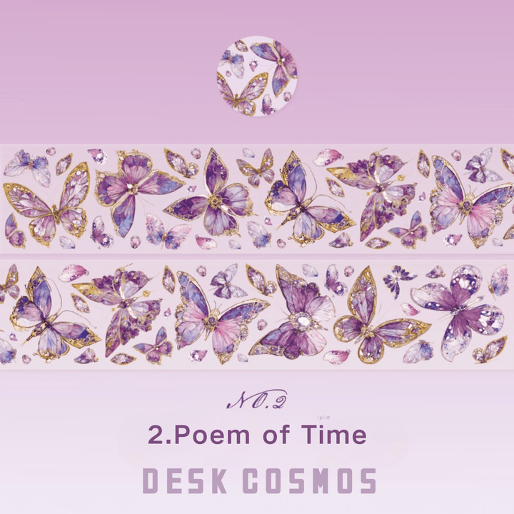 Twilight Garden Series Poem of Time Butterflies Vintage Butterfly Theme