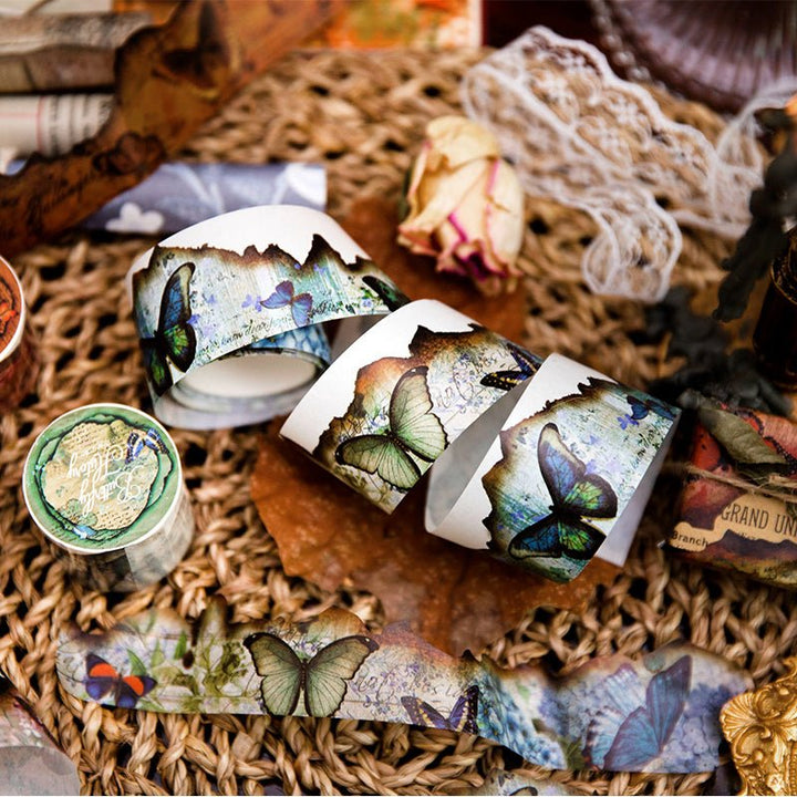 Butterfly Epic Series Ephemeral Washi Tape for Scrapbook Decoration