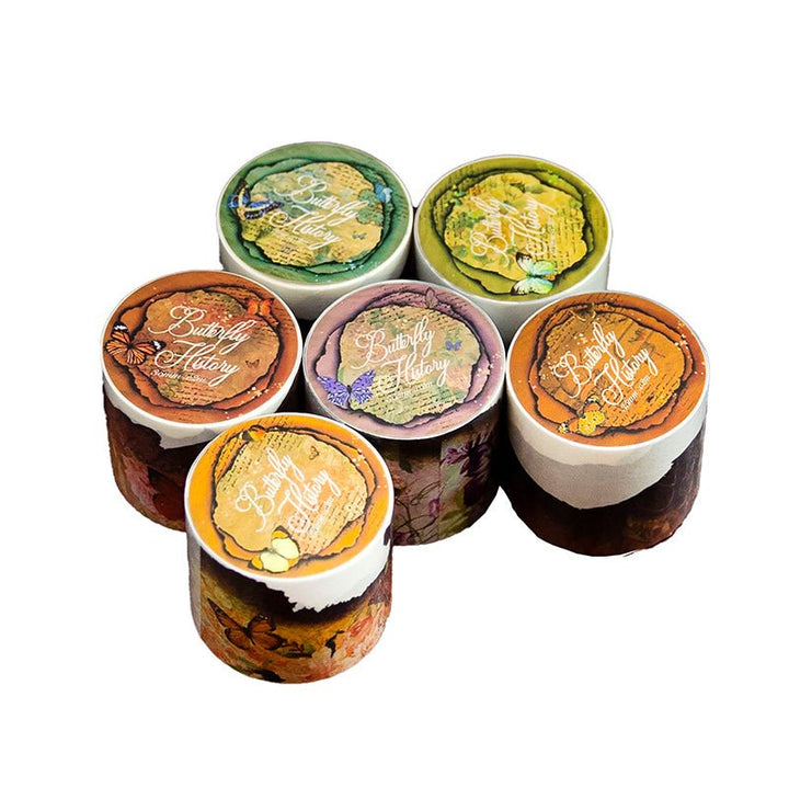 Butterfly Epic Series Ephemeral Washi Tape with Butterfly Design