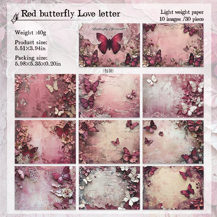 Butterfly messenger series butterfly paper for DIY crafts