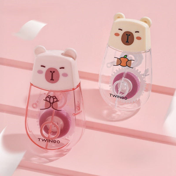 Capibara Themed Double-sided Tape Creative Adhesive Cute Comic Theme