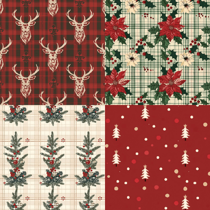 Christmas Craft Paper Reindeer Atmosphere