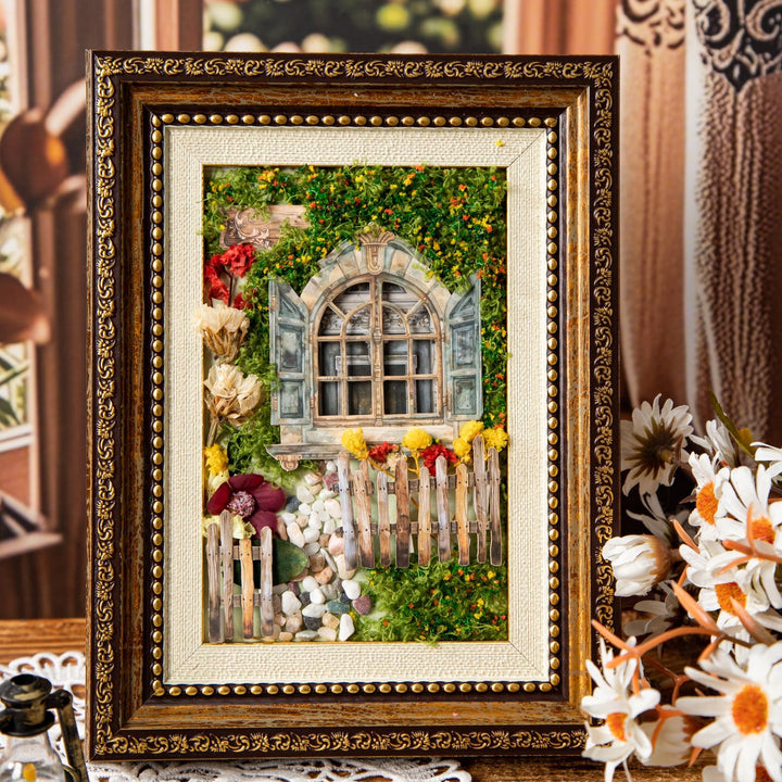 Classical Manor Stickers Retro Frame Cardstock
