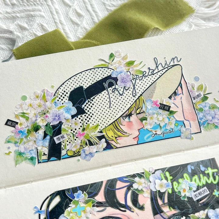 Comic Girl Washi Tape Xing Sha Sweet Character Style