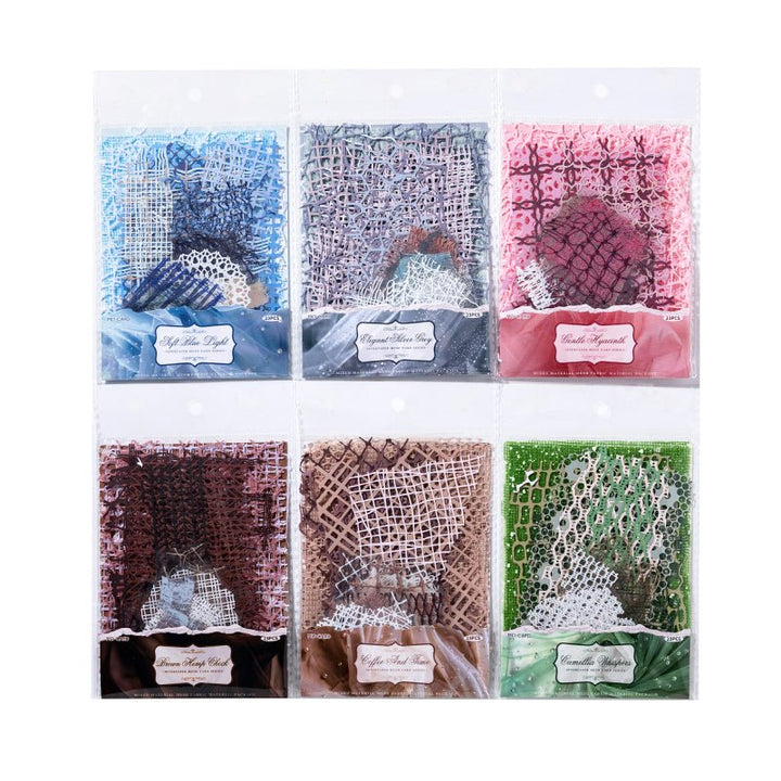 Paper Mesh Series Scrapbooking Backgrounds Suitable For Creative Journaling