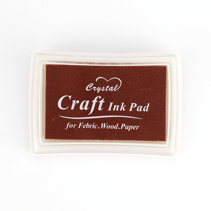 Craft 144 Vibrant Art Ink Pads Coffee Brown for Vintage Style Crafts