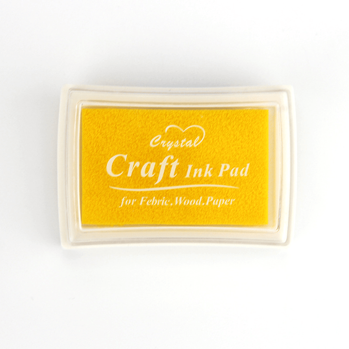 Craft 137 Vibrant Art Ink Pads Light Yellow for Creative DIY
