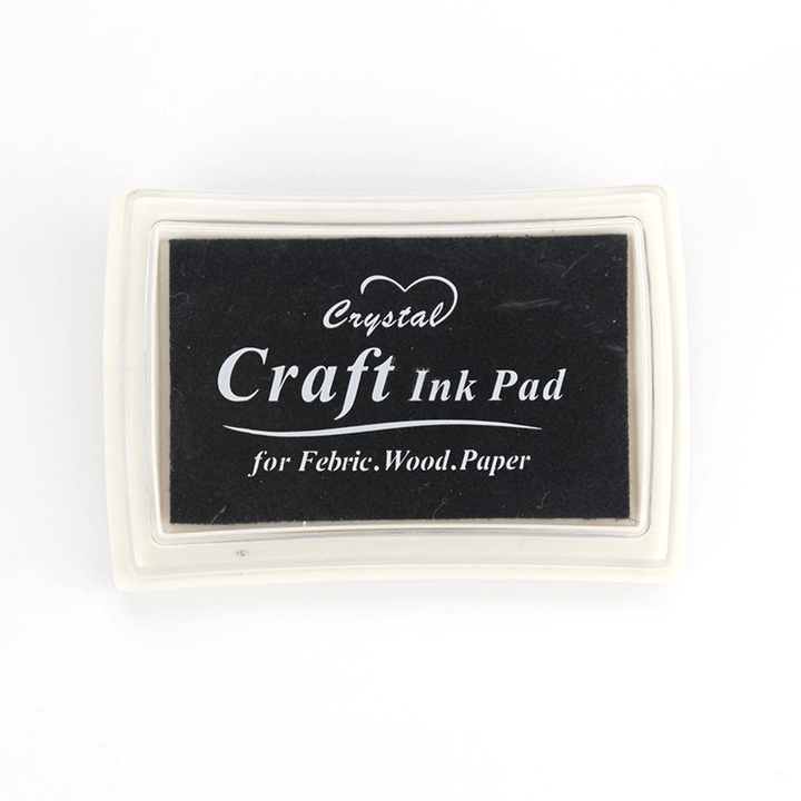Craft 130 Vibrant Art Ink Pads Black for Detailed Stamping