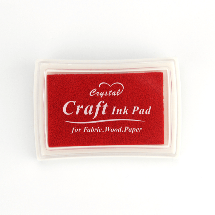 Craft 136 Vibrant Art Ink Pads Red for Rubber Stamp Printing