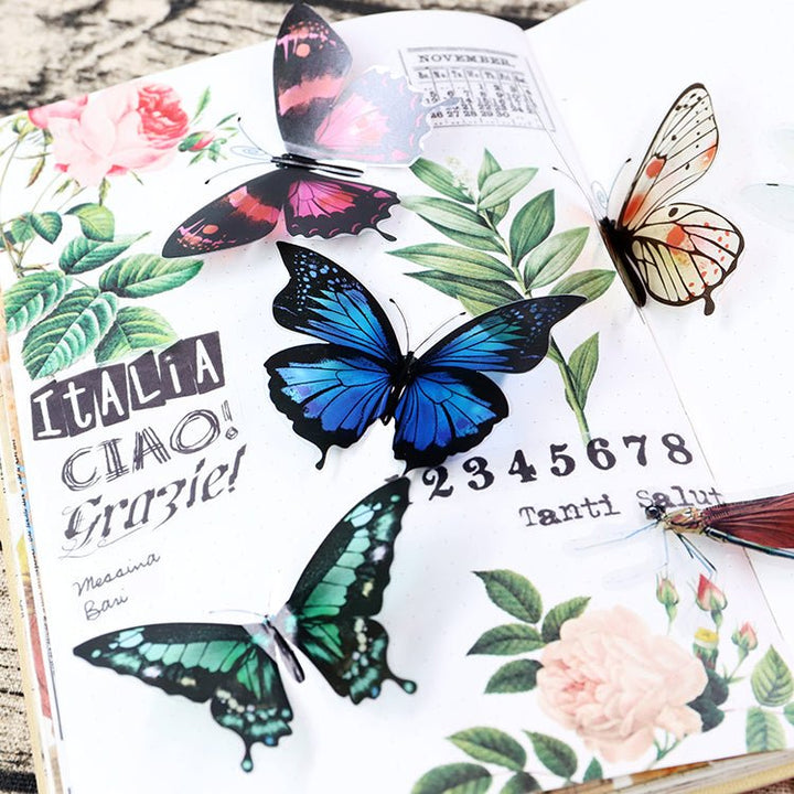 Shanjian Series Sticker Pack Mountain Trees for Scrapbook and DIY Projects