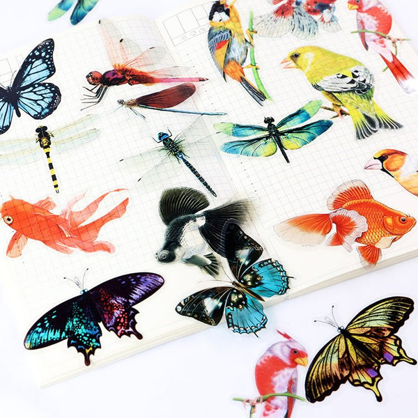 Shanjian Series Sticker Pack Travel Journal Scenery for Creative Projects