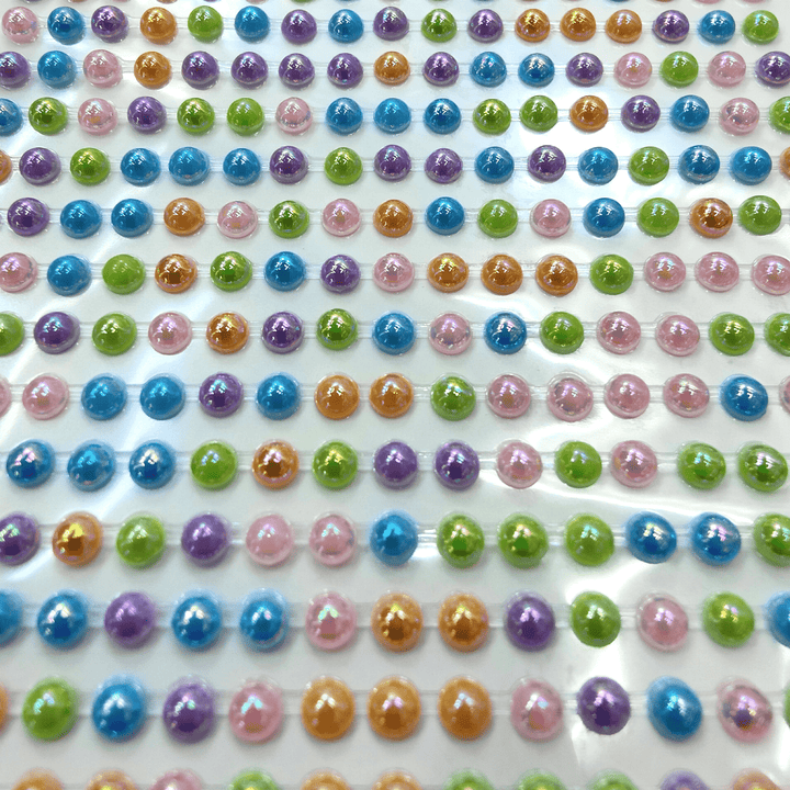 Crystal Stickers Pearls Series 3D Glossy Look