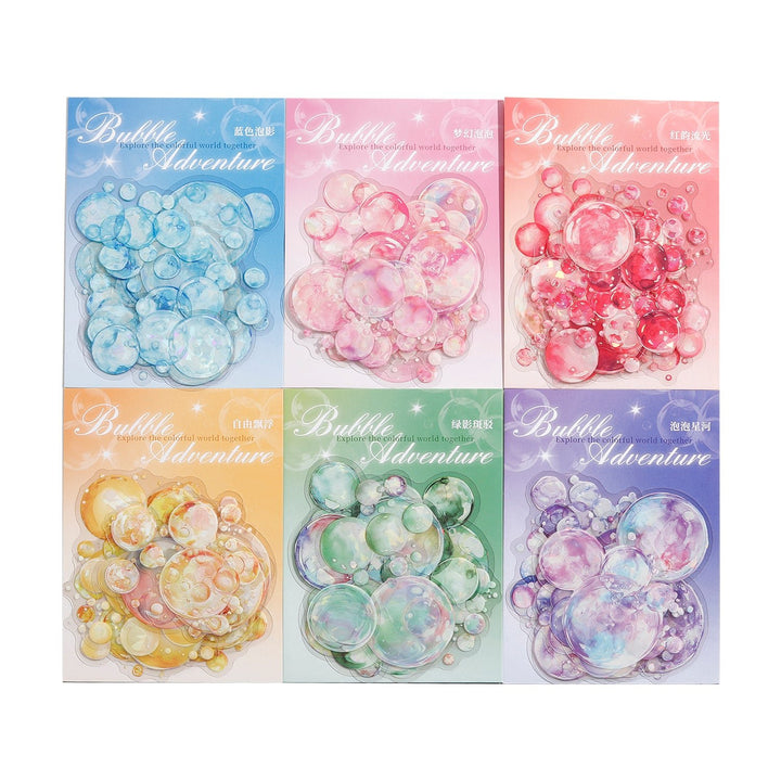 Bubble Adventure PET Stickers Sweet Aesthetic for Planners