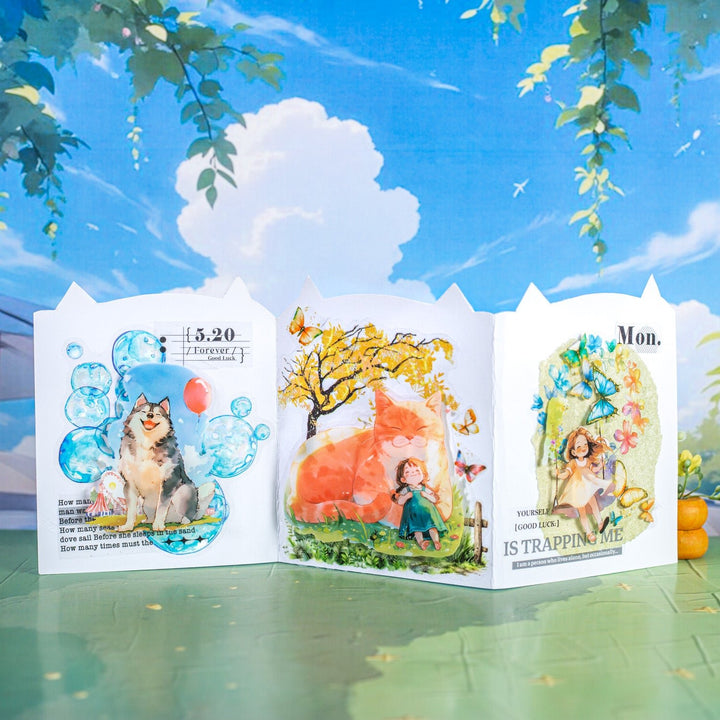 Lily's Pet World Cute PET Stickers for Art Projects
