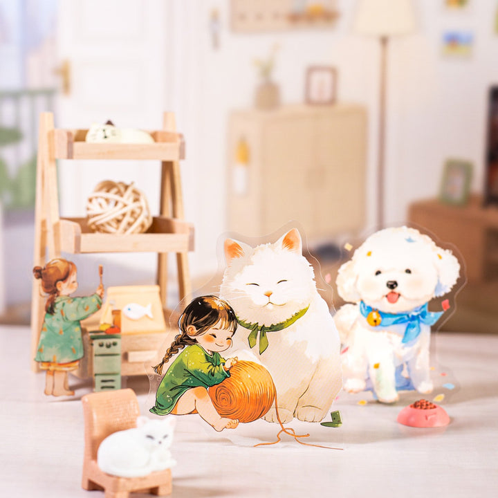 Lily's Pet World Animal PET Stickers for Customization
