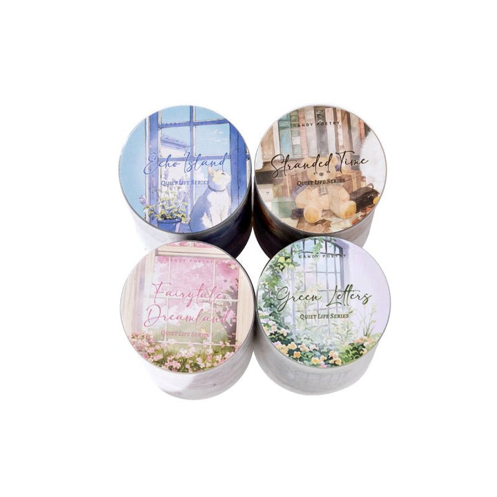 Quiet Life Series sticker roll for creative projects