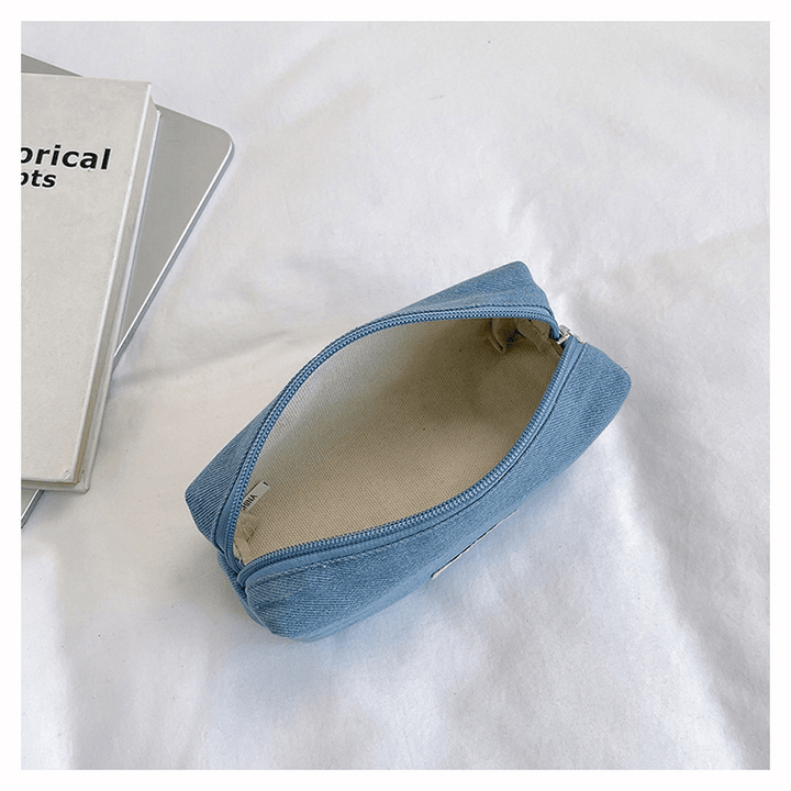 Denim Large Capacity Storage Bag Versatile Design Suitable For Personalization