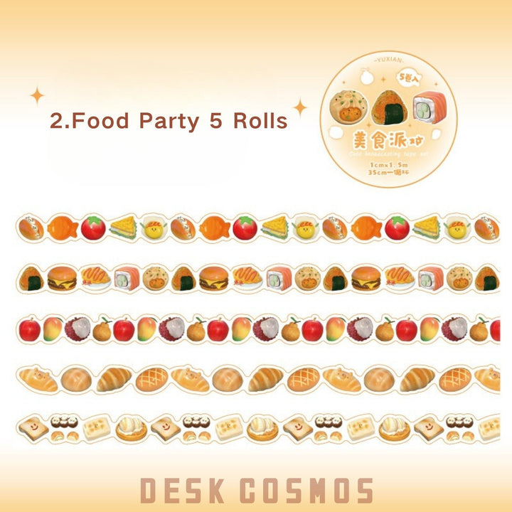 Food Party Collection Dessert Party 5 Volumes