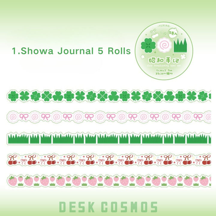 Food Party Collection Showa Journal 5 Volumes