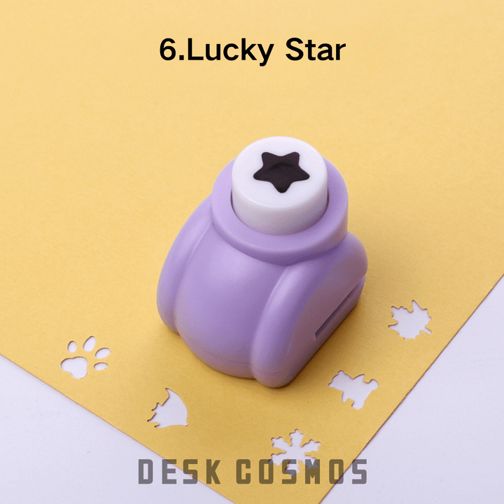 DIY Mini Embossing Puncher Lucky Star Design for Crafting