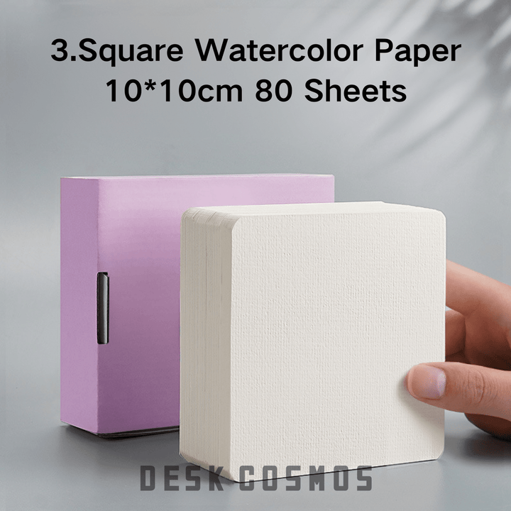 DIY Watercolor Art Paper Blank Postcards and Bookmark Cards for Scrapbooking
