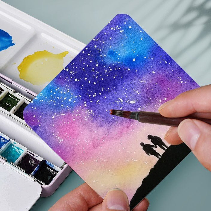 DIY Watercolor Art Paper Blank Postcards and Bookmark Cards High Quality Paper for Art Projects