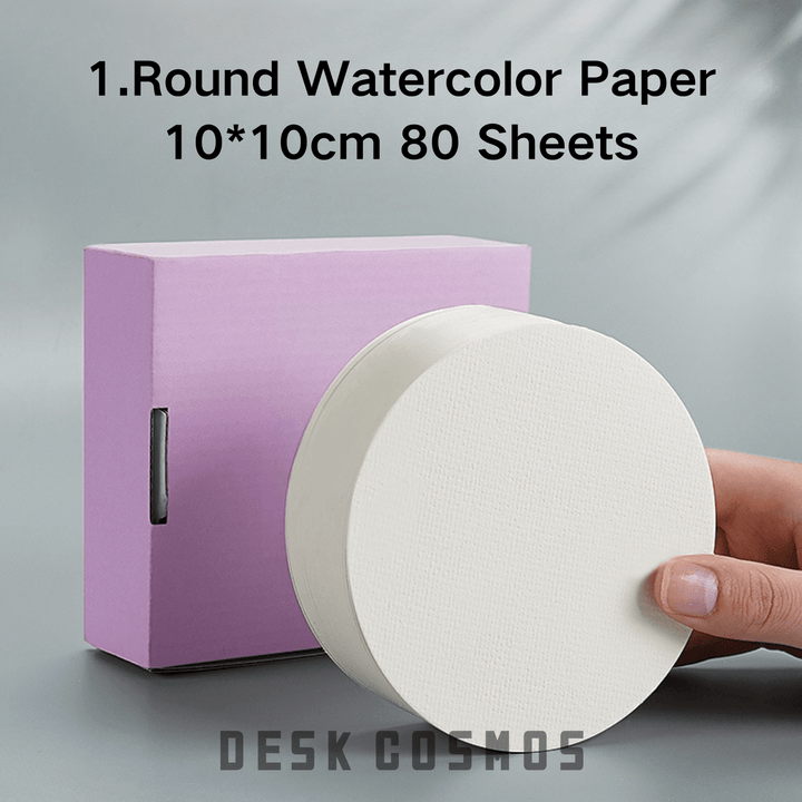 DIY Watercolor Art Paper Blank Postcards and Bookmark Cards Textured Craft Paper