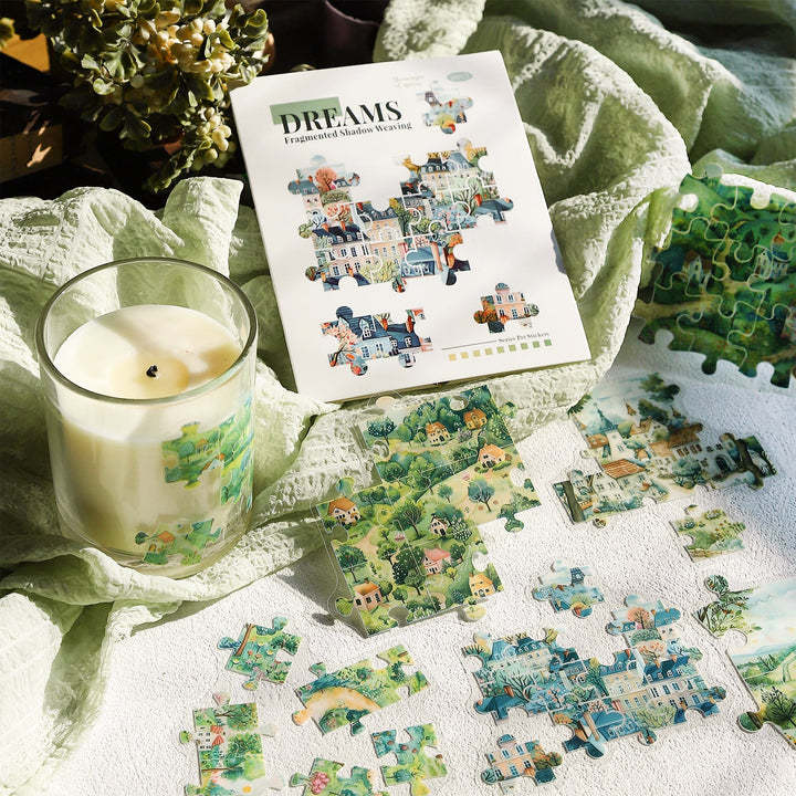 Dreams Fragmented Shadows DIY Stickers Perfect For Personalization