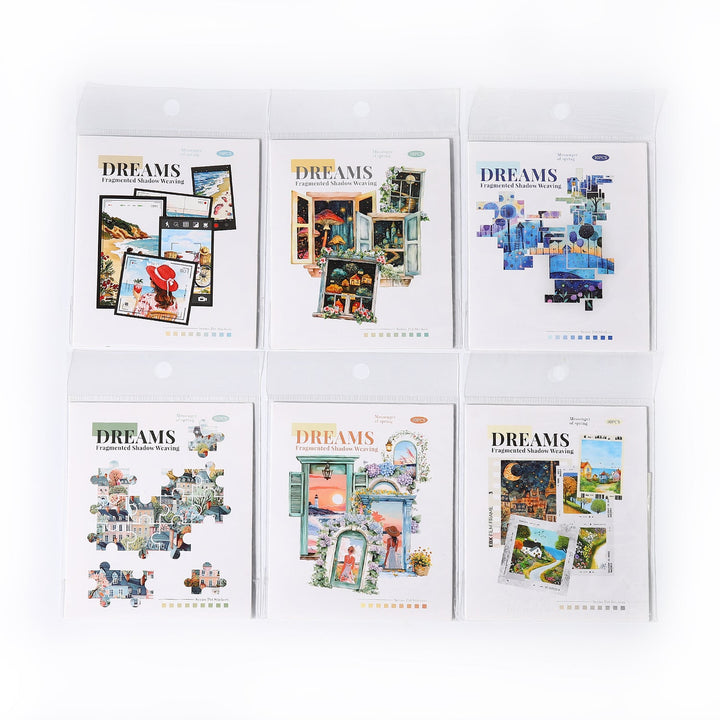 Dreams Fragmented Shadows Stickers High Quality Materials