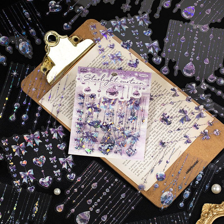 Starlight Curtain decorative sticker suitable for mobile case design