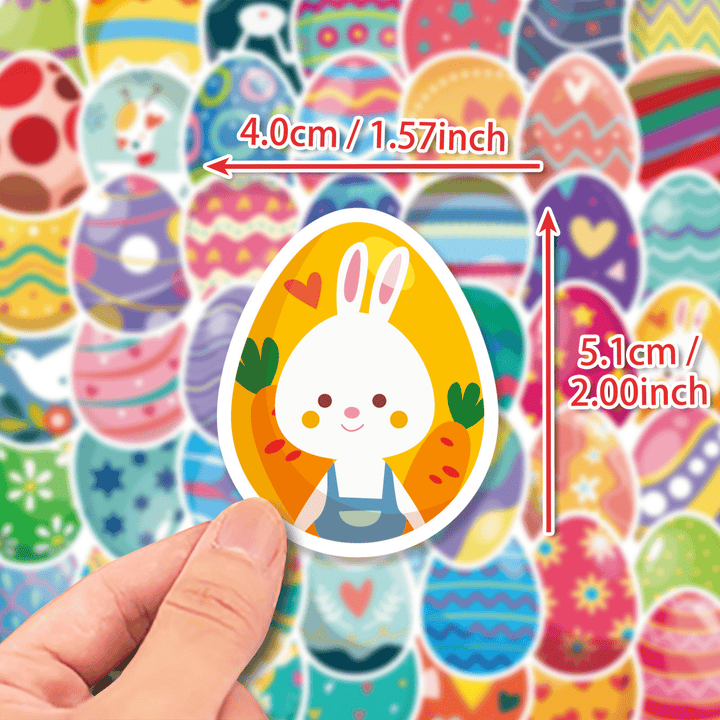 Easter Duck Egg Series Animal Stickers for Holiday Craft Projects