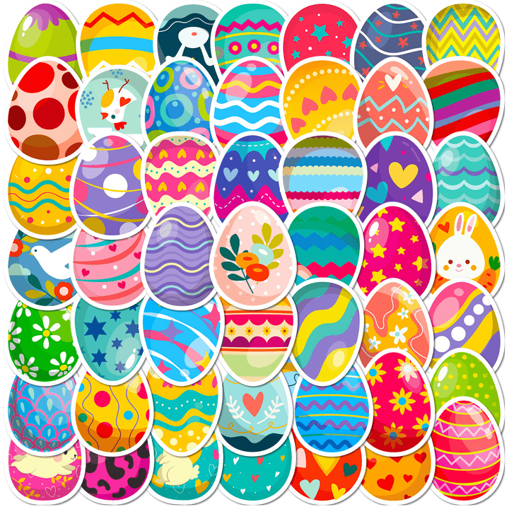Easter Duck Egg Series Cute Animal Cardstock Stickers Scrapbook Decor