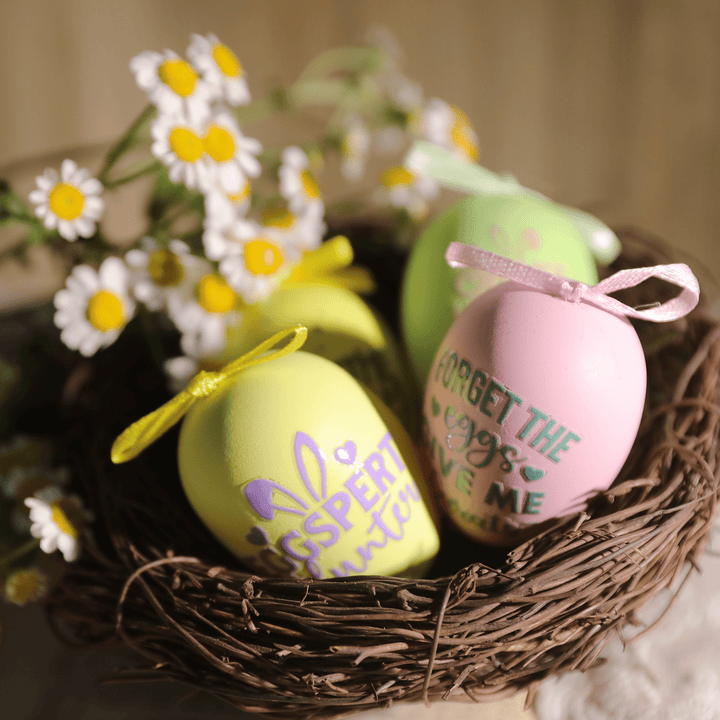 Easter Transfer Sticker Colorful Words for DIY Projects