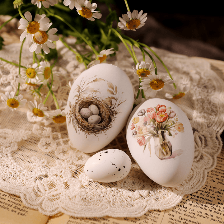 Easter Transfer Stickers Floral Bunny Easter Pink Stickers for Spring DIY Decoration