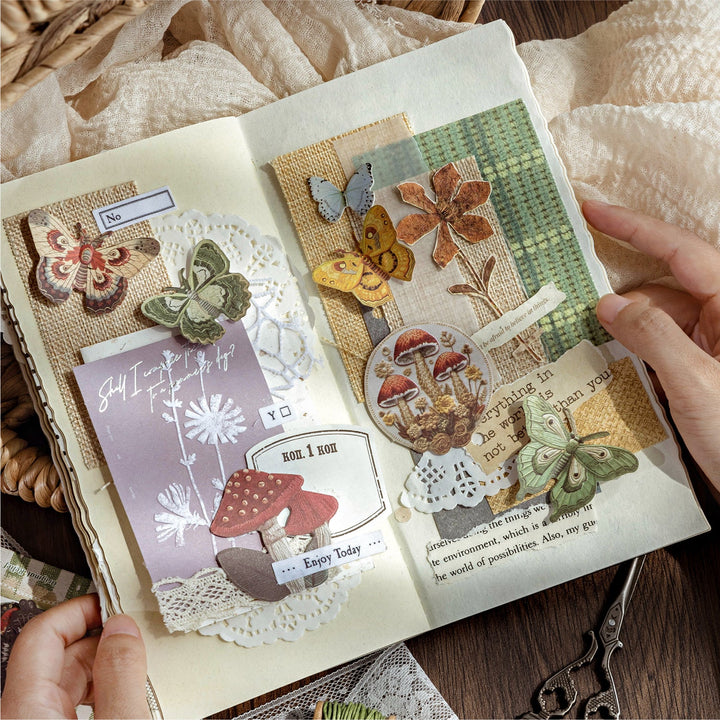 Embroidery Story Series Embroidery Stickers Vintage Aesthetic Supplies