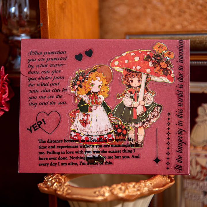 Fairy Tale Theater Series Stickers for Junk Journal Creation