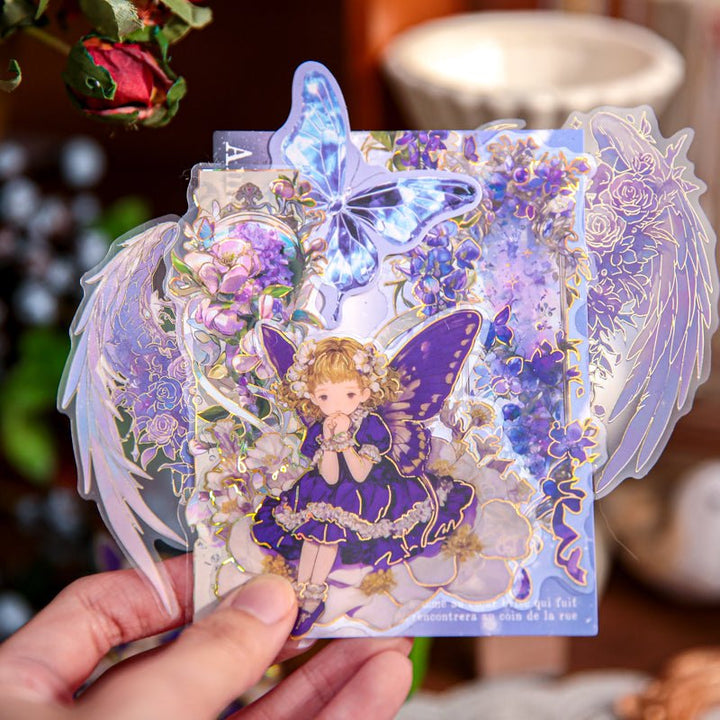 Fairy Tale Theater Series Kawaii Girls for Creative Collage