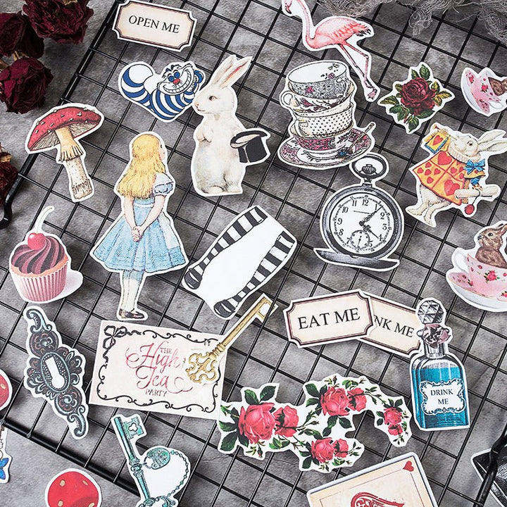 Fairy Tale Sticker Pack Wonderland Adventure Cute Girl Sticker