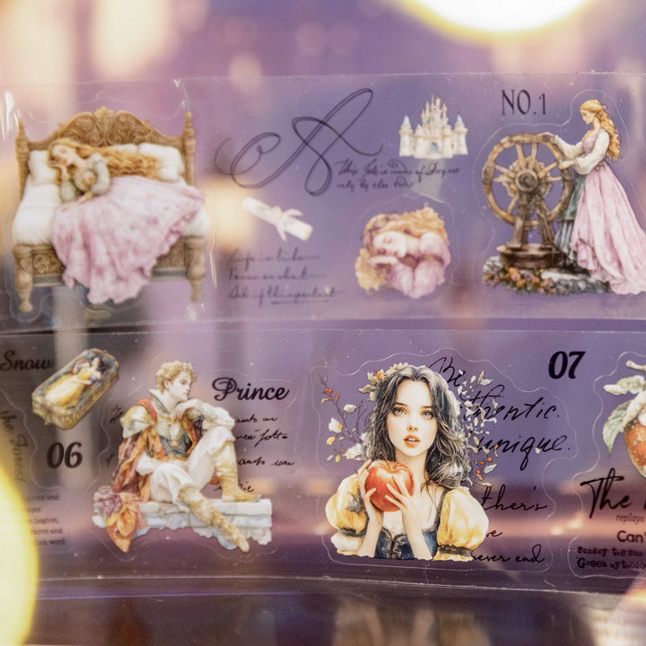 Dark Fairy Tale PET Tape Cinderella Style Decorative