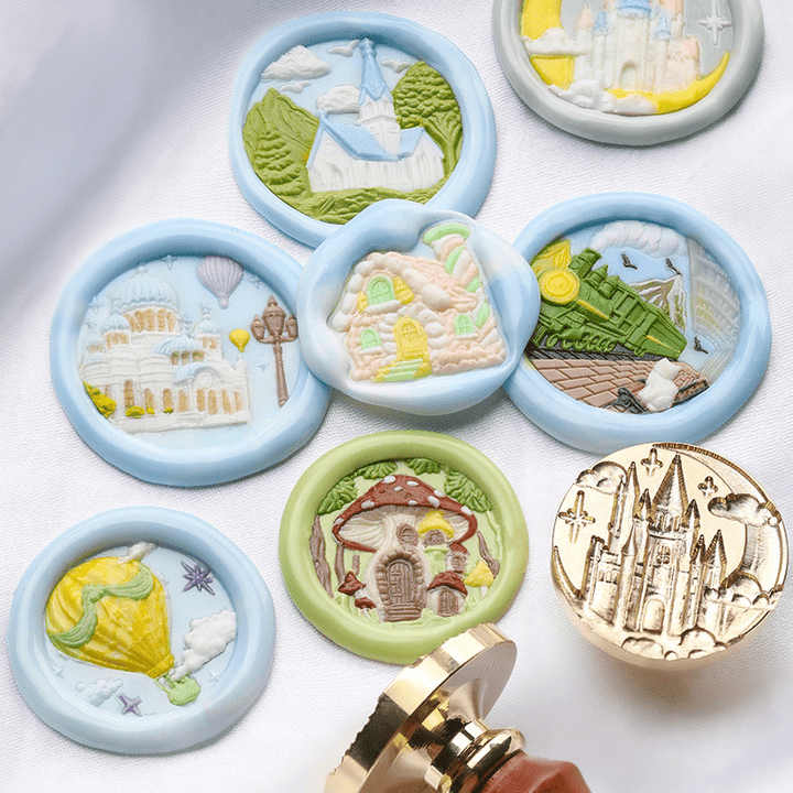 Fairytale Wax Seal Stamp Head Cute Animal Design