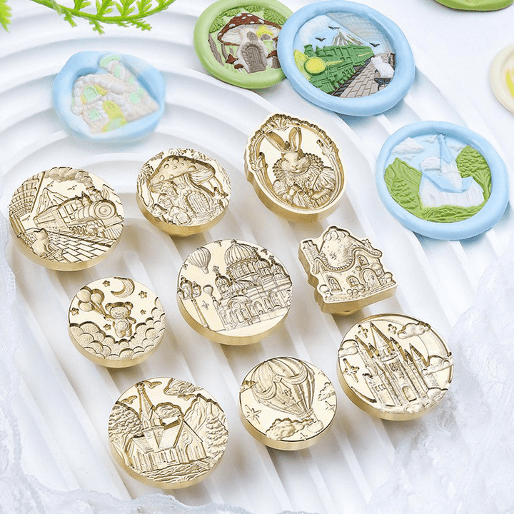 Fairytale Wax Seal Stamp Head Storybook Cottage Series