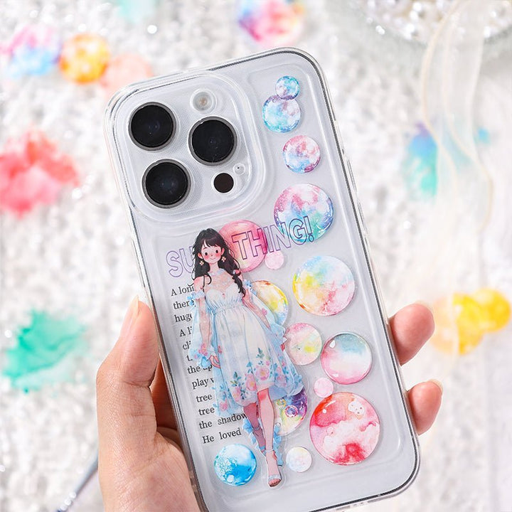 Glazed Sugar Heart Fantasy Stickers For Journal Lovers
