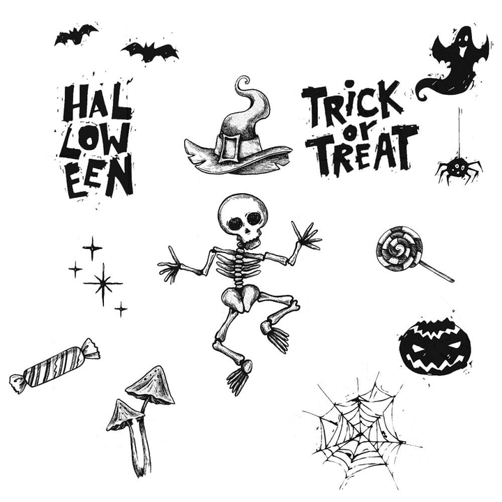 Festival Clear Stamps Transparent Silicone Handmade Art Project