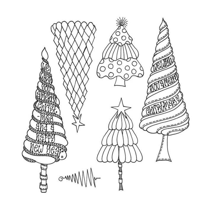 Festival Clear Stamps Transparent Silicone DIY Holiday Crafts