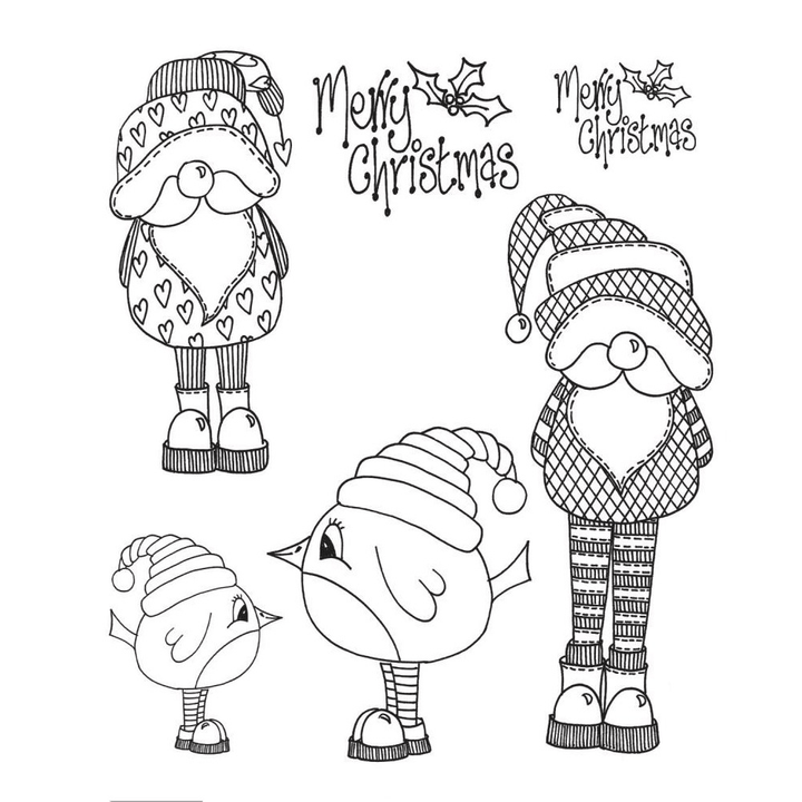Festival Clear Stamps Transparent Silicone Christmas Scrapbooking