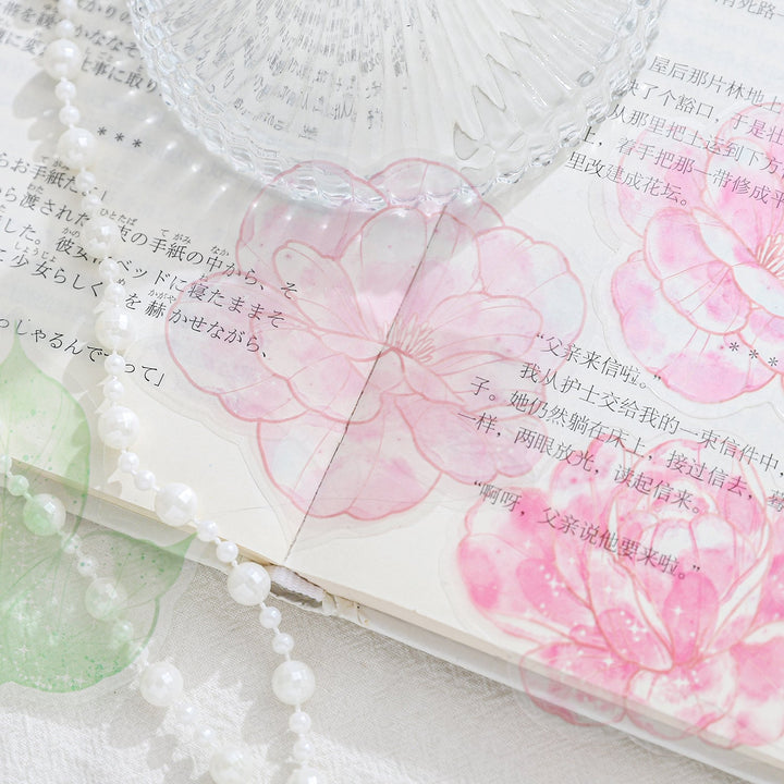 Forest Mist Watercolor Stickers for Junk Journal Lovers