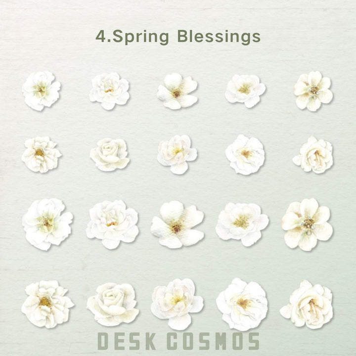 Liliths Garden Spring Blessings Flower Stickers
