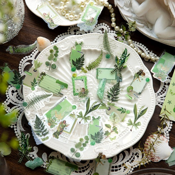 Collage Dream PET Stickers Vintage Style for Diary Decoration